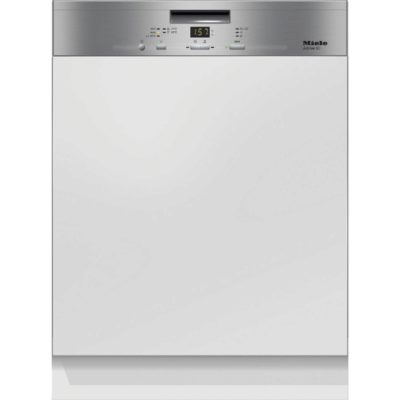 Miele G4940i Semi Integrated 13 Place Full Size Dishwasher in Clean Steel Miele G4940i Semi Integrated 13 Place Full Size Dishwasher in Clean Steel
